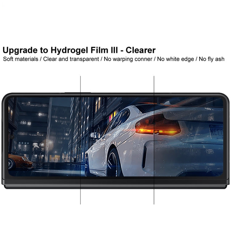 1 Sets IMAK Curved Full Screen Hydrogel Film (Outer Screen + Back + Inner Screen) For Samsung Galaxy Z Fold4 5G