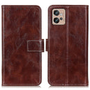 For Motorola Moto G32 4G Retro Crazy Horse Texture Horizontal Flip Leather Phone Case(Brown)