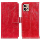 For Motorola Moto G32 4G Retro Crazy Horse Texture Horizontal Flip Leather Phone Case(Red)
