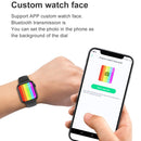 W17 Pro Max 1.9 inch Bluetooth Call Message Reminder Silicone Smart Watch(White)