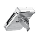 For Samsung Galaxy Z Flip4 Carapace All-round Shockproof Phone Case with Hinges(Silver)