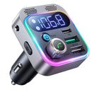 JOYROOM JR-CL16 48W Bluetooth 5.0 Car Wireless FM Transmitter(Black)