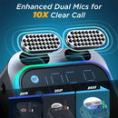 JOYROOM JR-CL16 48W Bluetooth 5.0 Car Wireless FM Transmitter(Black)