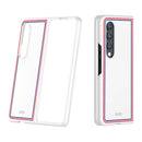 For Samsung Galaxy Z Fold4 Skin Feel Painted Frosted Phone Case(Checkered White)