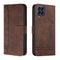 For Samsung Galaxy M33 Retro Skin Feel Horizontal Flip Leather Phone Case(Coffee)