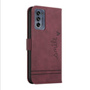 For Motorola Moto G62 5G Retro Skin Feel Horizontal Flip Leather Phone Case(Wine Red)