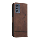 For Motorola Moto G62 5G Retro Skin Feel Horizontal Flip Leather Phone Case(Coffee)