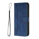 For Motorola Moto G62 5G Retro Skin Feel Horizontal Flip Leather Phone Case(Blue)