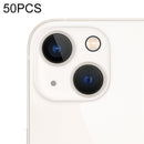 For iPhone 14 / 14 Plus 50pcs Tempered Glass Back Camera Film