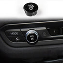Car Audio Volume Button for BMW X7 G07 2019+, Left and Right Drive(Black)