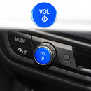Car Audio Volume Button for BMW X7 G07 2019+, Left and Right Drive(Blue)