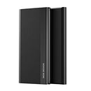 For Xiaomi 12 Lite Side Electroplated Magnetic Leather Phone Case with Holder(Black)