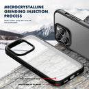 For iPhone 14 Plus Shadow Series Frosted Airbag Shockproof Phone Case (Black)