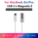 100W 5 Pin MagSafe 1 (L-shaped) to USB-C / Type-C PD Charging Cable, Cable Length: 1.8m