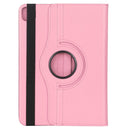 For iPad Pro 12.9 2022 / 2021 / 2020 Litchi Texture Horizontal Flip 360 Degrees Rotation Leather Tablet Case with Holder(Pink)