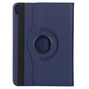For iPad Pro 12.9 2022 / 2021 / 2020 Litchi Texture Horizontal Flip 360 Degrees Rotation Leather Tablet Case with Holder(Blue)