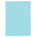 For iPad Pro 12.9 2022 / 2021 / 2020 Litchi Texture Horizontal Flip 360 Degrees Rotation Leather Tablet Case with Holder(Light Blue)
