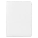 For iPad Pro 12.9 2022 / 2021 / 2020 Litchi Texture Horizontal Flip 360 Degrees Rotation Leather Tablet Case with Holder(White)