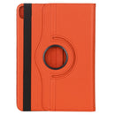 For iPad Pro 12.9 2022 / 2021 / 2020 Litchi Texture Horizontal Flip 360 Degrees Rotation Leather Tablet Case with Holder(Orange)