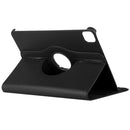 For iPad Pro 11 (2021) / (2020) / iPad Air 2020 10.9 Litchi Texture Horizontal Flip 360 Degrees Rotation Leather Tablet Case with Holder(Black)