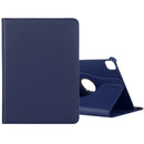 For iPad Pro 11 (2021) / (2020) / iPad Air 2020 10.9 Litchi Texture Horizontal Flip 360 Degrees Rotation Leather Tablet Case with Holder(Blue)
