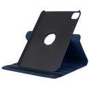 For iPad Pro 11 (2021) / (2020) / iPad Air 2020 10.9 Litchi Texture Horizontal Flip 360 Degrees Rotation Leather Tablet Case with Holder(Blue)