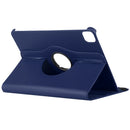 For iPad Pro 11 (2021) / (2020) / iPad Air 2020 10.9 Litchi Texture Horizontal Flip 360 Degrees Rotation Leather Tablet Case with Holder(Blue)