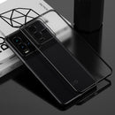 For vivo iQOO 10 Electroplated Frosted Phone Case(Black)