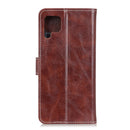 For Huawei P40 Lite / Nova 6 SE Vintage Crazy Horse Pattern PU + Left and Right Open with Photo Frame & Bracket & Positive and Negative Buckle(Brown)