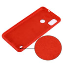 For ZTE Blade A51 2021 Pure Color Liquid Silicone Shockproof Full Coverage Phone Case(Red)