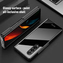 For Samsung Galaxy Z Fold4 Star Sense Paint Shockproof Protective Phone Case(Black)