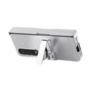 For Samsung Galaxy Z Fold4 King Kong All-round Anti-fall Phone Case with Holder(Silver)