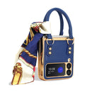 For Samsung Galaxy Z Flip3 5G GKK Handbag Design Leather + PC Phone Case(Blue)