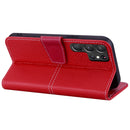 For Samsung Galaxy S22 Ultra 5G Litchi RFID Leather Phone Case(Red)