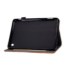 For Amazon Kindle Fire 7 2022 Cowhide Texture Smart Leather Tablet Case(Brown)