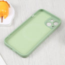 For iPhone 14 Liquid Silicone Magsafe Phone Case (Green)