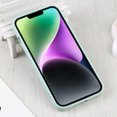 For iPhone 14 Liquid Silicone Magsafe Phone Case (Light Cyan)