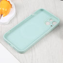 For iPhone 14 Liquid Silicone Magsafe Phone Case (Light Cyan)