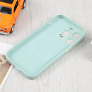 For iPhone 14 Pro Liquid Silicone Magsafe Phone Case (Light Cyan)