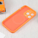 For iPhone 14 Pro Liquid Silicone Magsafe Phone Case (Yellow)