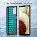 For Samsung Galaxy A04s Brushed Texture Carbon Fiber TPU Case(Black)