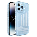 Shinning Diamond Space Shockproof Phone Case For iPhone 14 Pro(Blue)