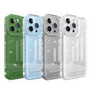 For iPhone 14 Pro Max Shinning Diamond Space Shockproof Phone Case (Blue)