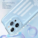 For iPhone 14 Pro Max Shinning Diamond Space Shockproof Phone Case (Black)