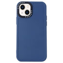For iPhone 14 Black Lens Frame TPU Phone Case (Royal Blue)