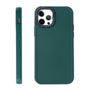 For iPhone 14 Black Lens Frame TPU Phone Case (Royal Blue)