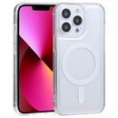 For iPhone 14 Plus MagSafe Electroplating TPU Phone Case (Transparent)