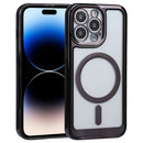 MagSafe Electroplating TPU Phone Case For iPhone 14 Pro(Black)