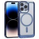 MagSafe Electroplating TPU Phone Case For iPhone 14 Pro(Blue)