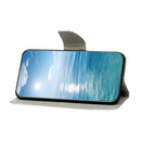 For iPhone 14 3D Colored Drawing Flip Leather Phone Case (Star Cat)